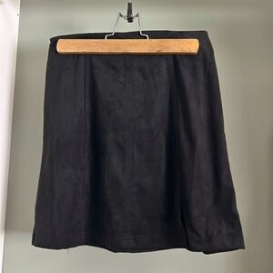 Black mini skirt size s from Francesca’s never worn